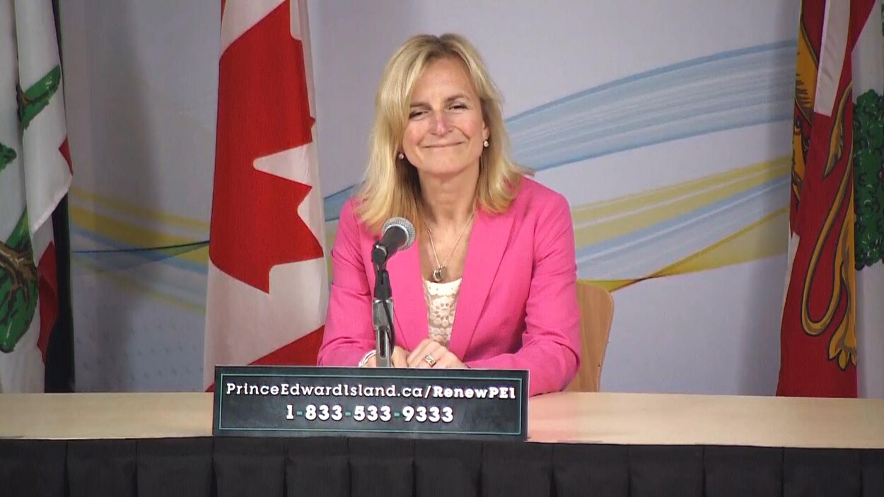 Le médecin hygiéniste en chef de l'Île-du-Prince-Édouard, la Dre Heather Morrison.