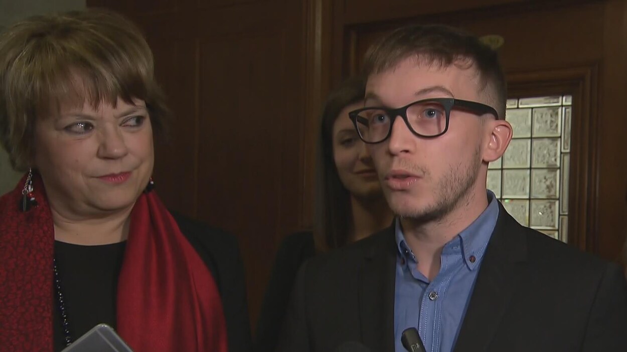 Hélène David et Eddy Larouche Hélène David et Eddy Larouche