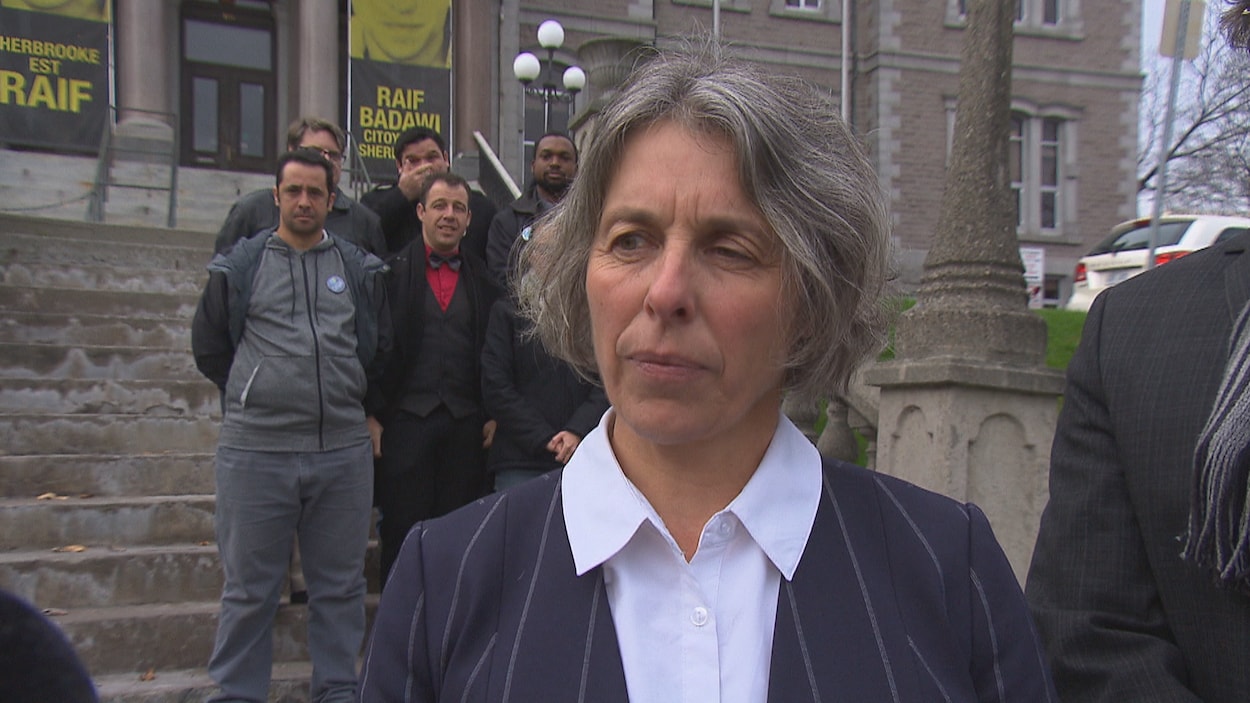 La chef de Sherbrooke citoyen, Hélène Pigot La chef de Sherbrooke citoyen, Hélène Pigot