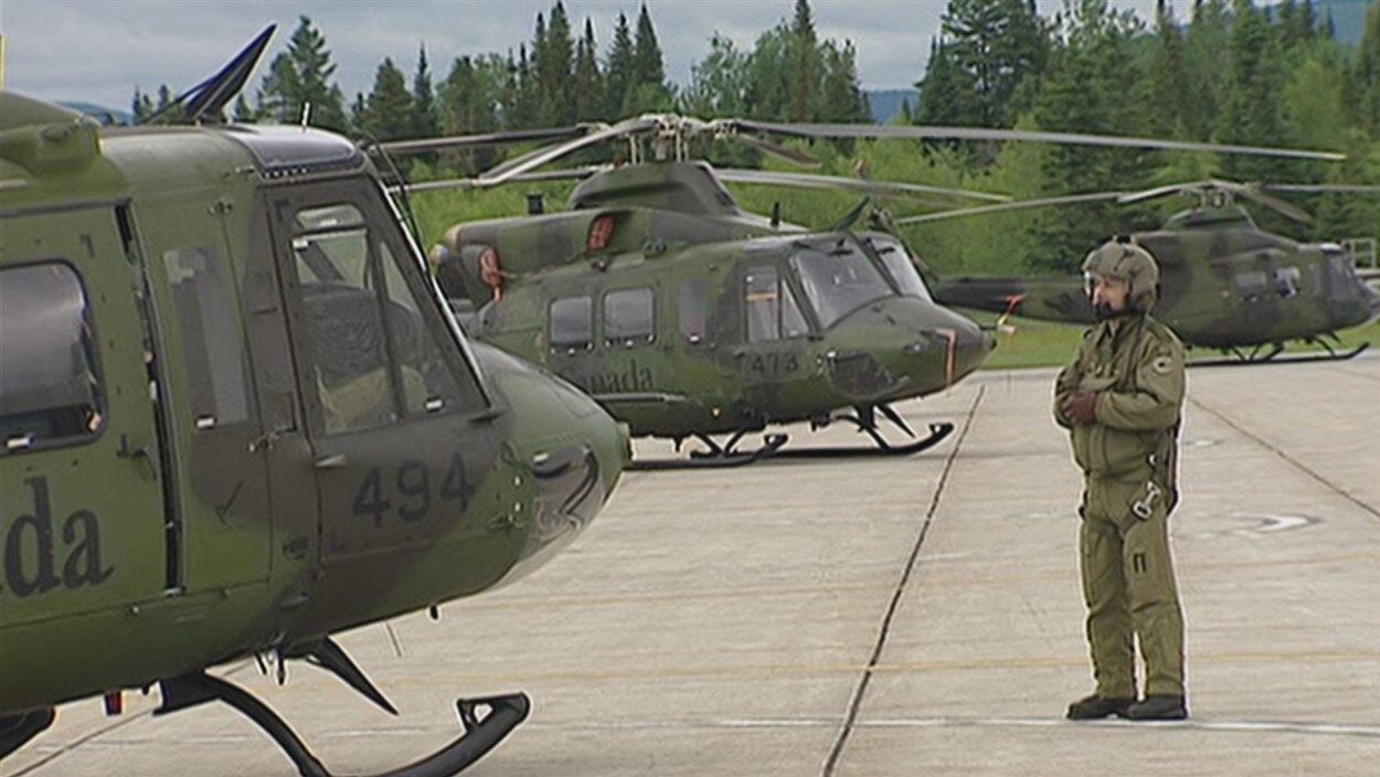 Les membres d'équipage de quatre hélicoptères de type Griffon se rendront en Irak.
