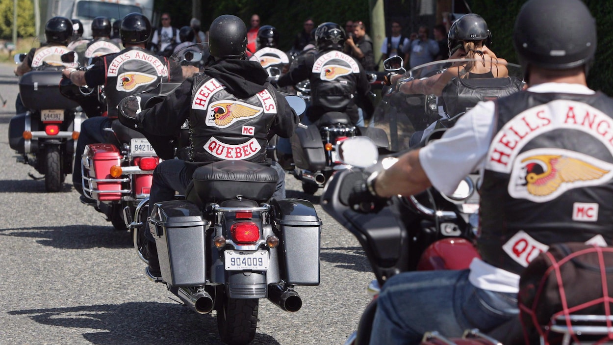 Des membres des Hells Angels.