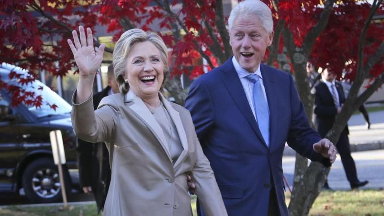 Hillary et Bill Clinton