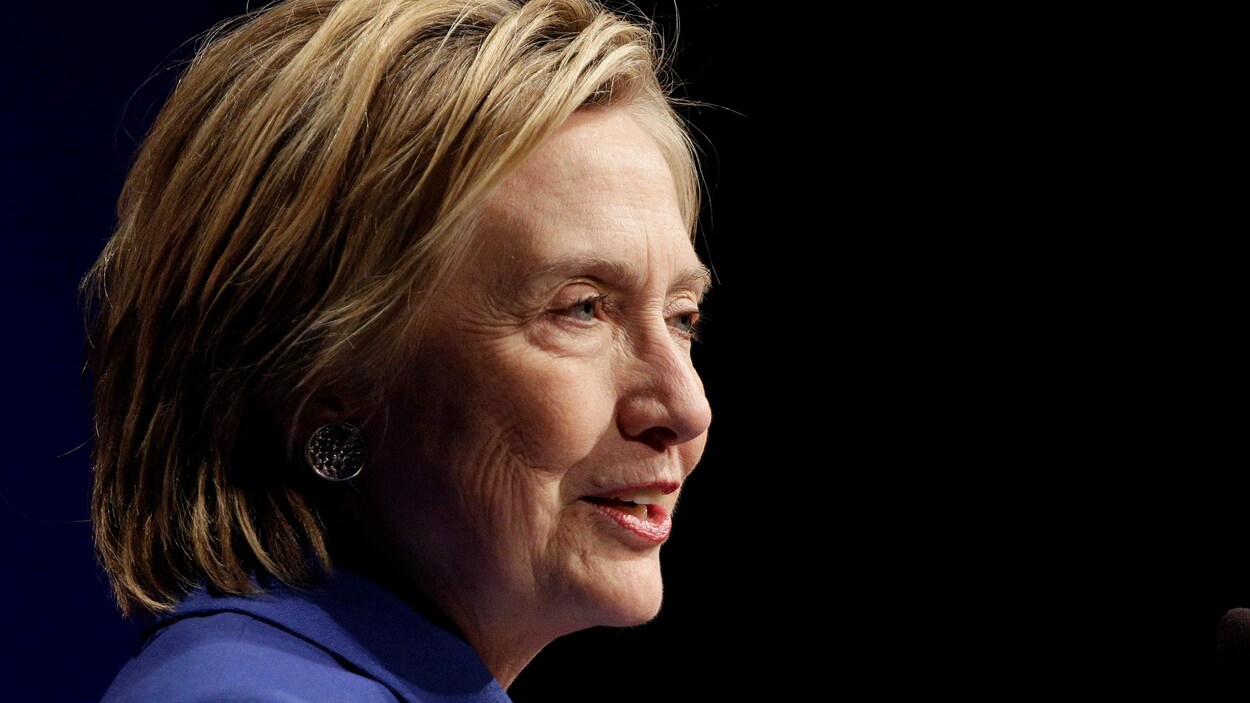 La candidate démocrate défaite à la présidentielle américaine, Hillary Clinton