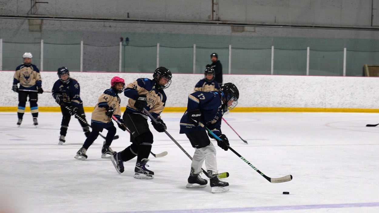 Les filles font leur place sur la glace