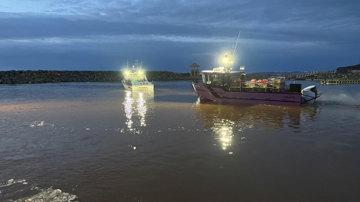 C’est parti pour la pêche au homard en Gaspésie!