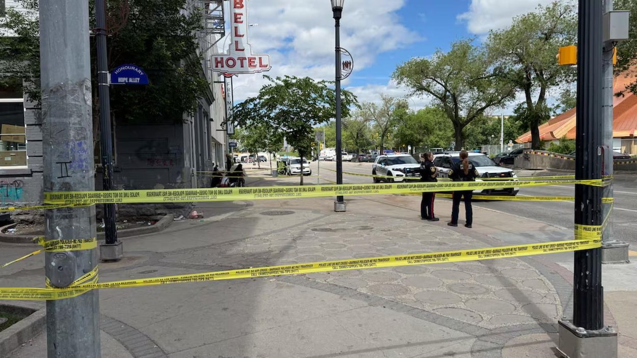 Un quinquagénaire tué par arme blanche près du centre-ville de Winnipeg