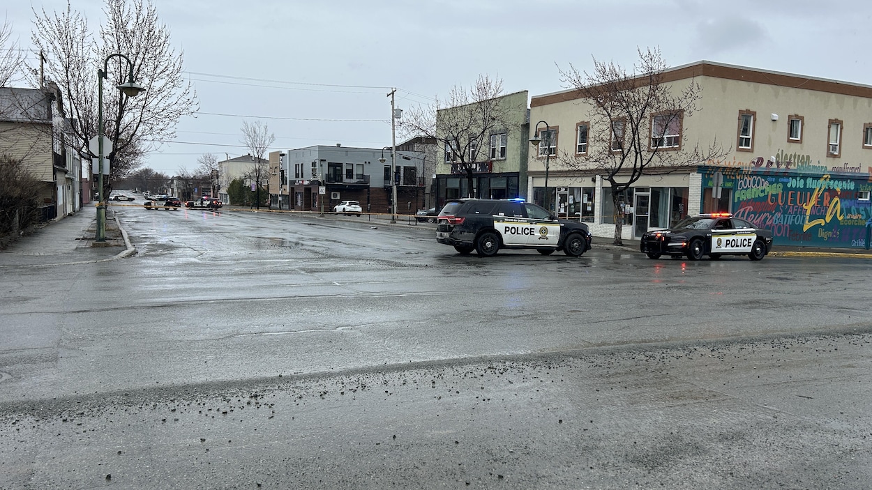 Intervention policière impliquant un homme barricadé à Rouyn-Noranda