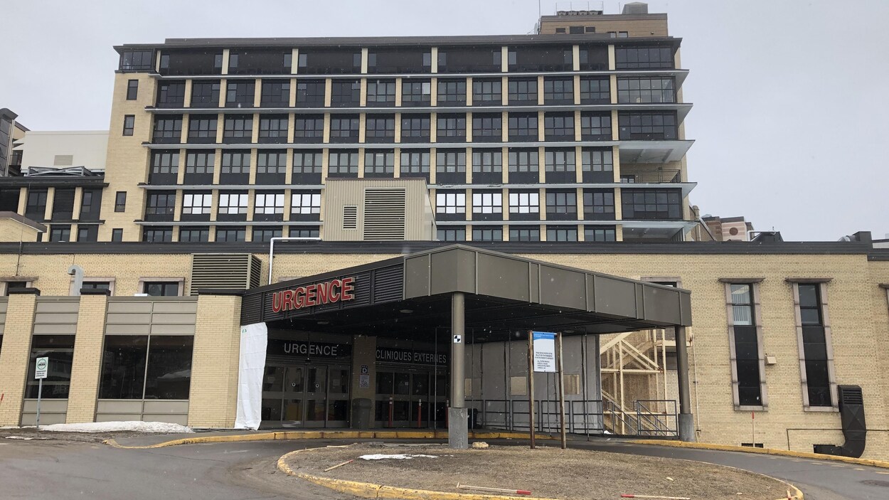 L'urgence de l'hôpital de Chicoutimi.