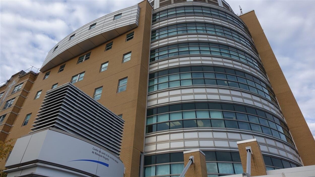 Hôpital régional de Rimouski.