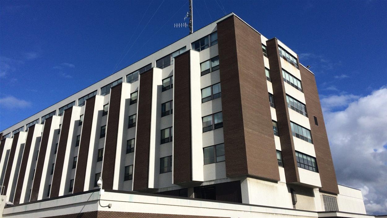 L'hôpital de Rouyn-Noranda.