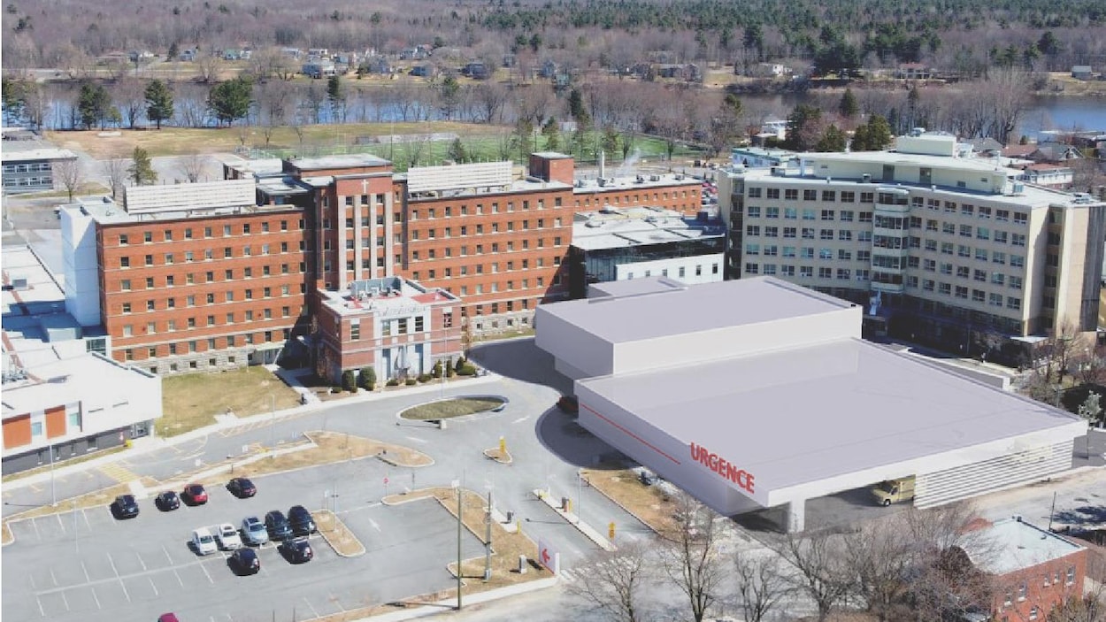 Feu vert à l’urgence modulaire à l’Hôpital Sainte-Croix, à Drummondville