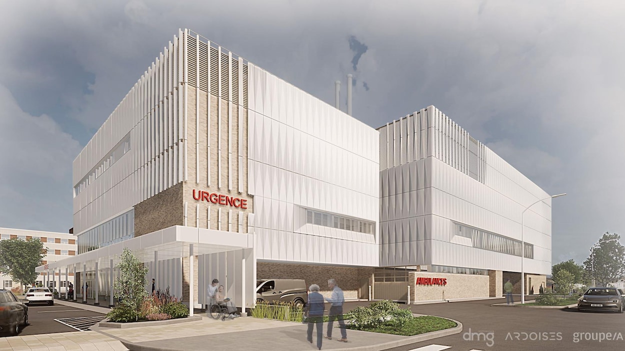 Les premières images du futur hôpital de Sept-Îles dévoilées