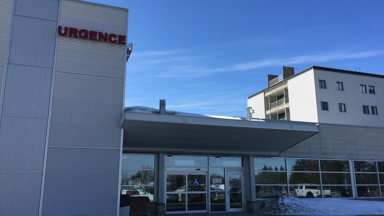 Urgence de l'Hôpital de Val-d'Or.