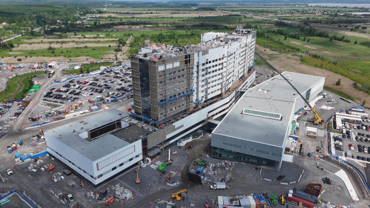 L’hôpital de Vaudreuil-Soulanges commence à prendre forme