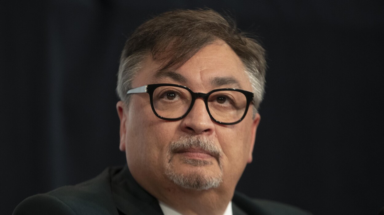 Gros plan d'Horacio Arruda.