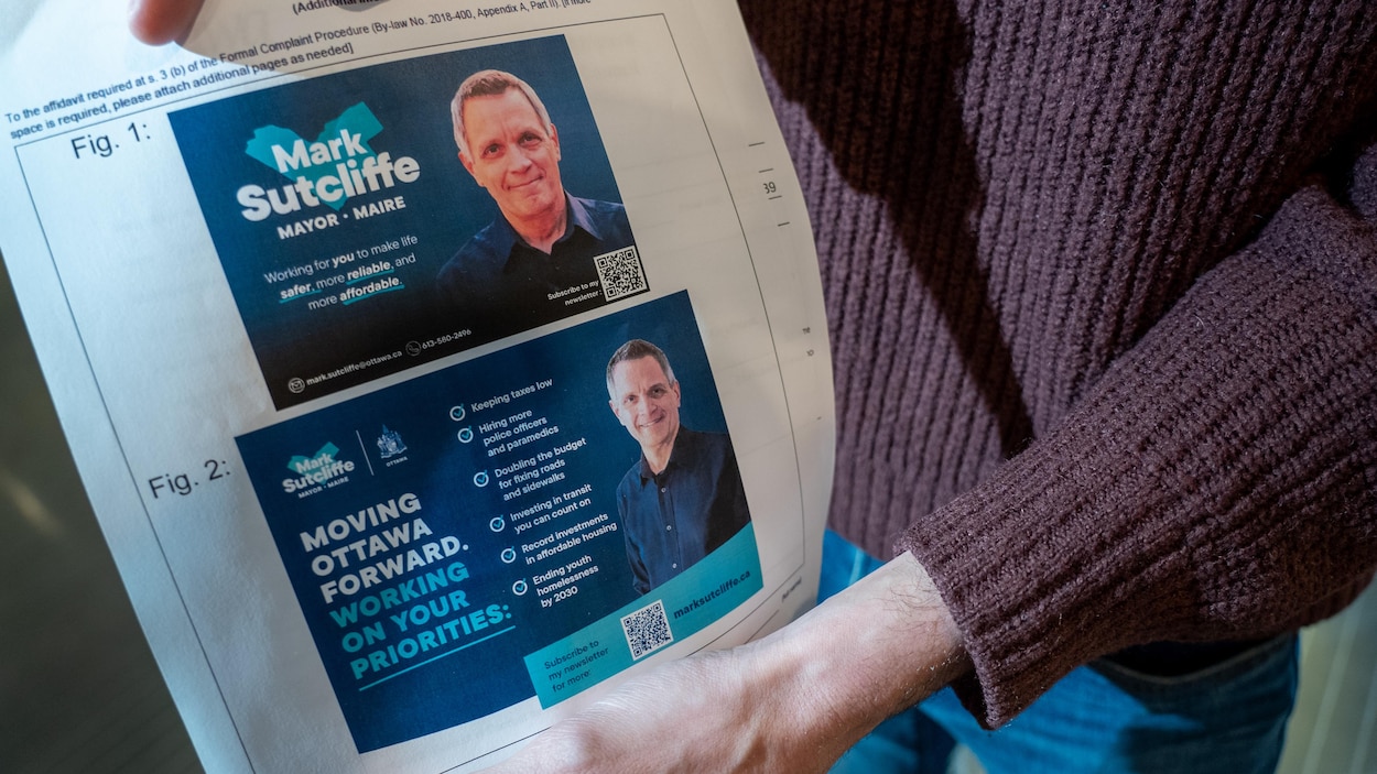 Le maire sortant d’Ottawa se lance en campagne municipale sur fond de plainte