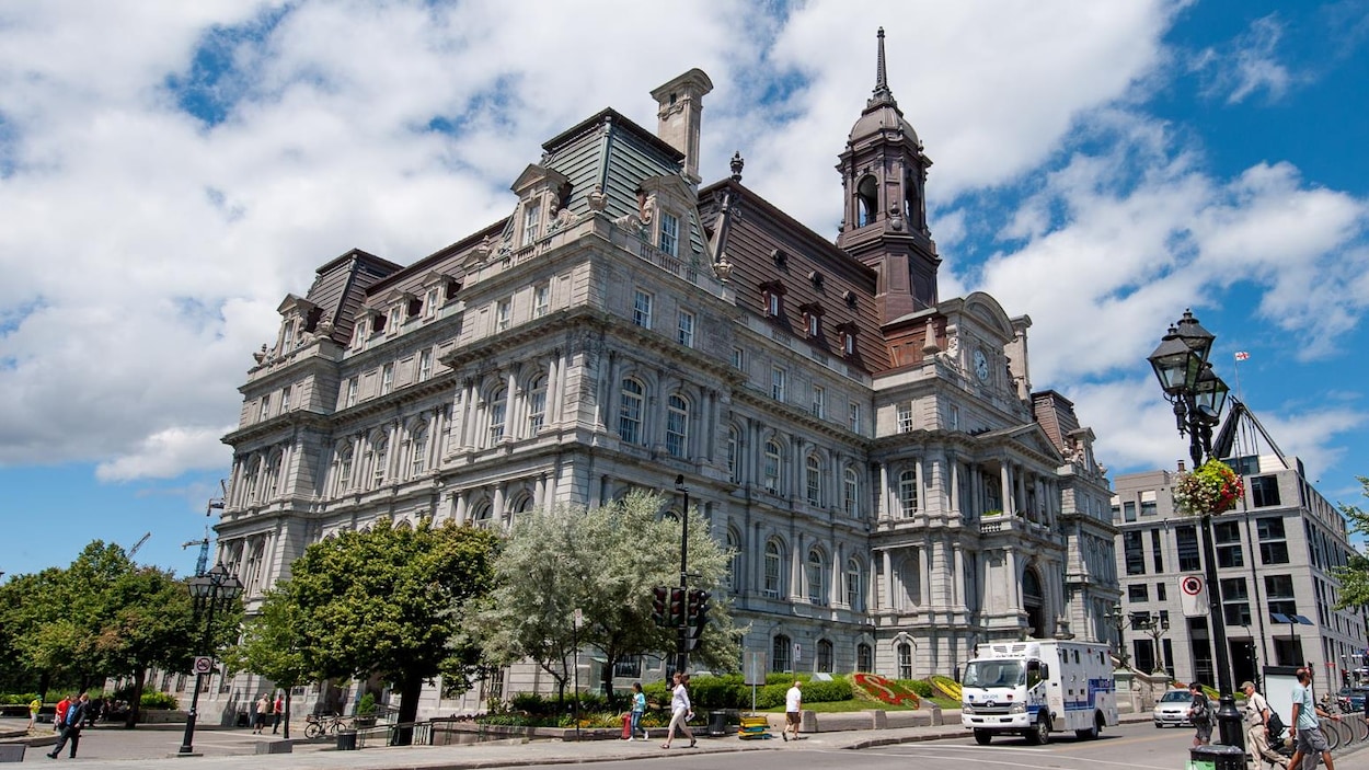 L'hôtel de ville de Montréal