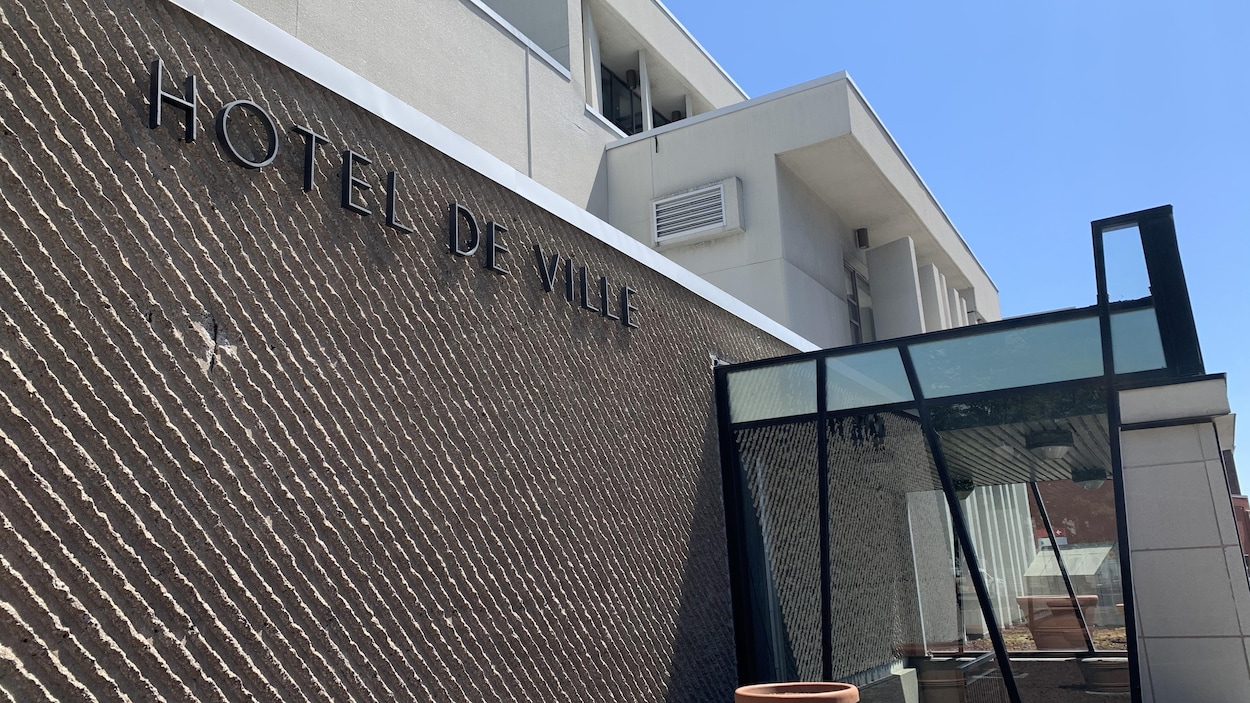 La façade de l'Hôtel de ville de Trois-Rivières