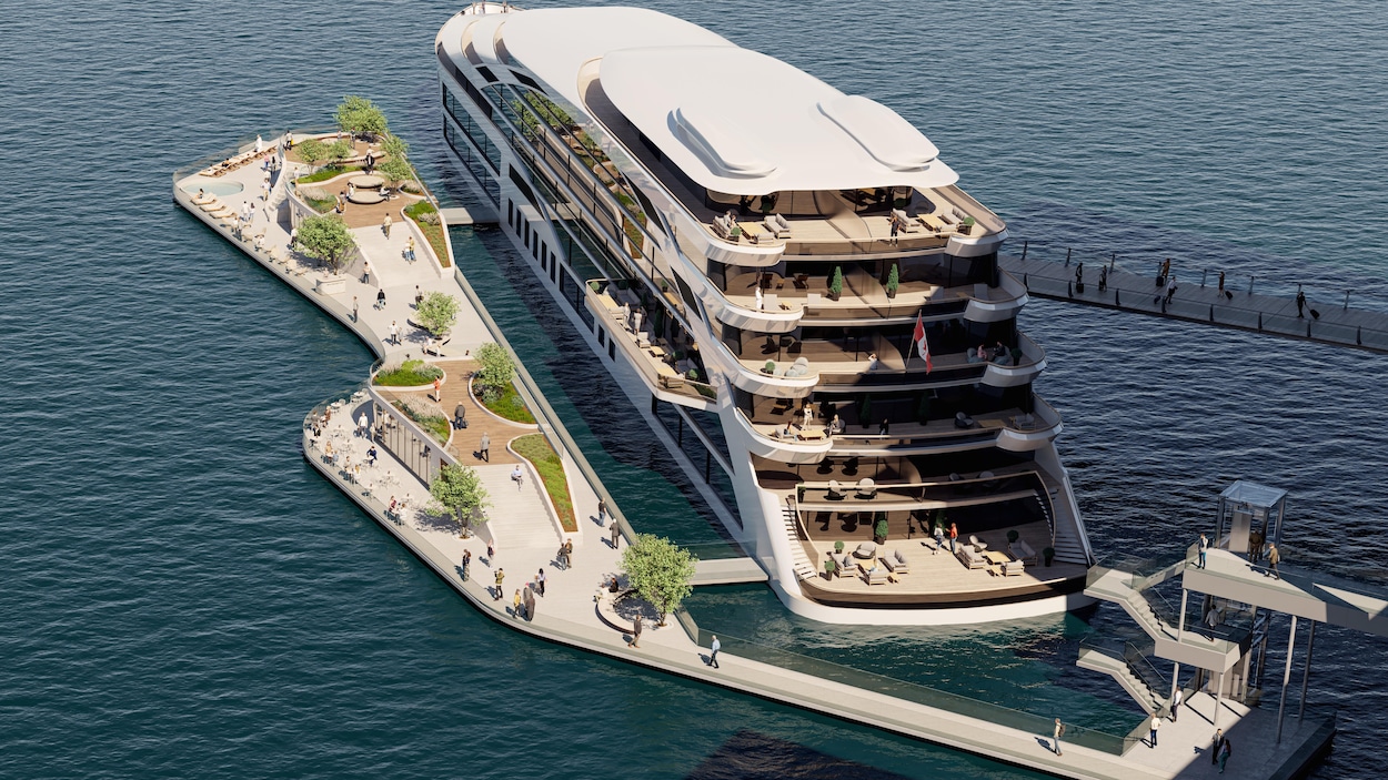 Un hôtel sur l'eau verra le jour à Vancouver