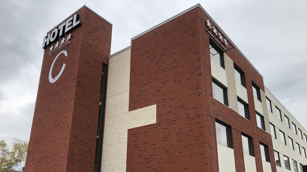 L'hôtel Le Navigateur, au centre-ville de Rimouski.
