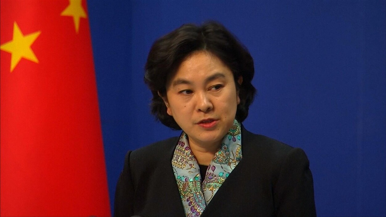 Gros plan de madame Hua Chunying.