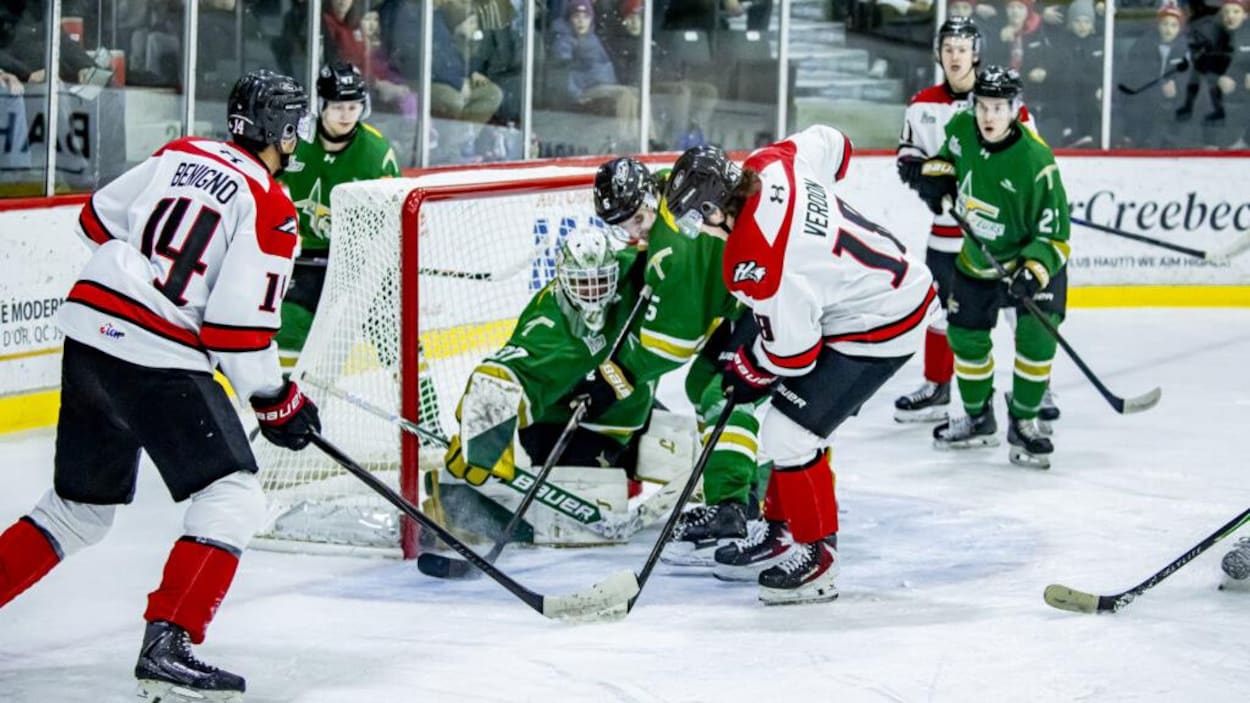 Les Huskies freinent l’élan des Foreurs