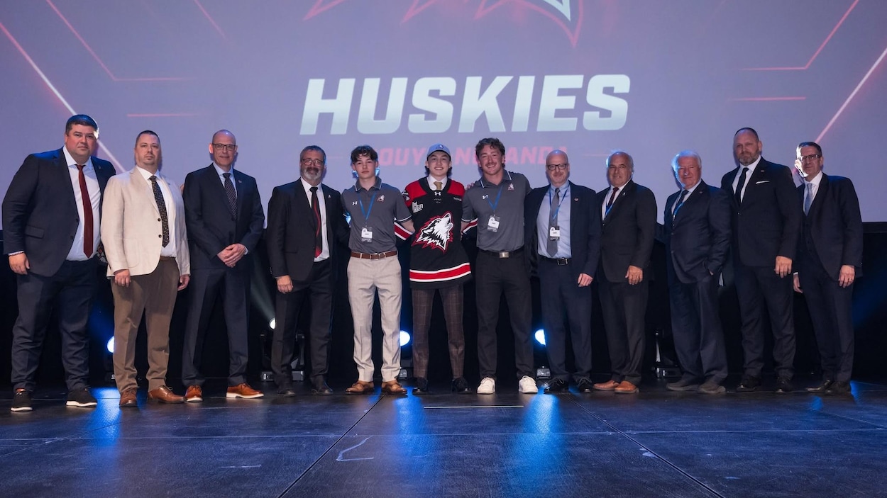 Les Huskies optent pour Thomas Boisvert comme premier choix