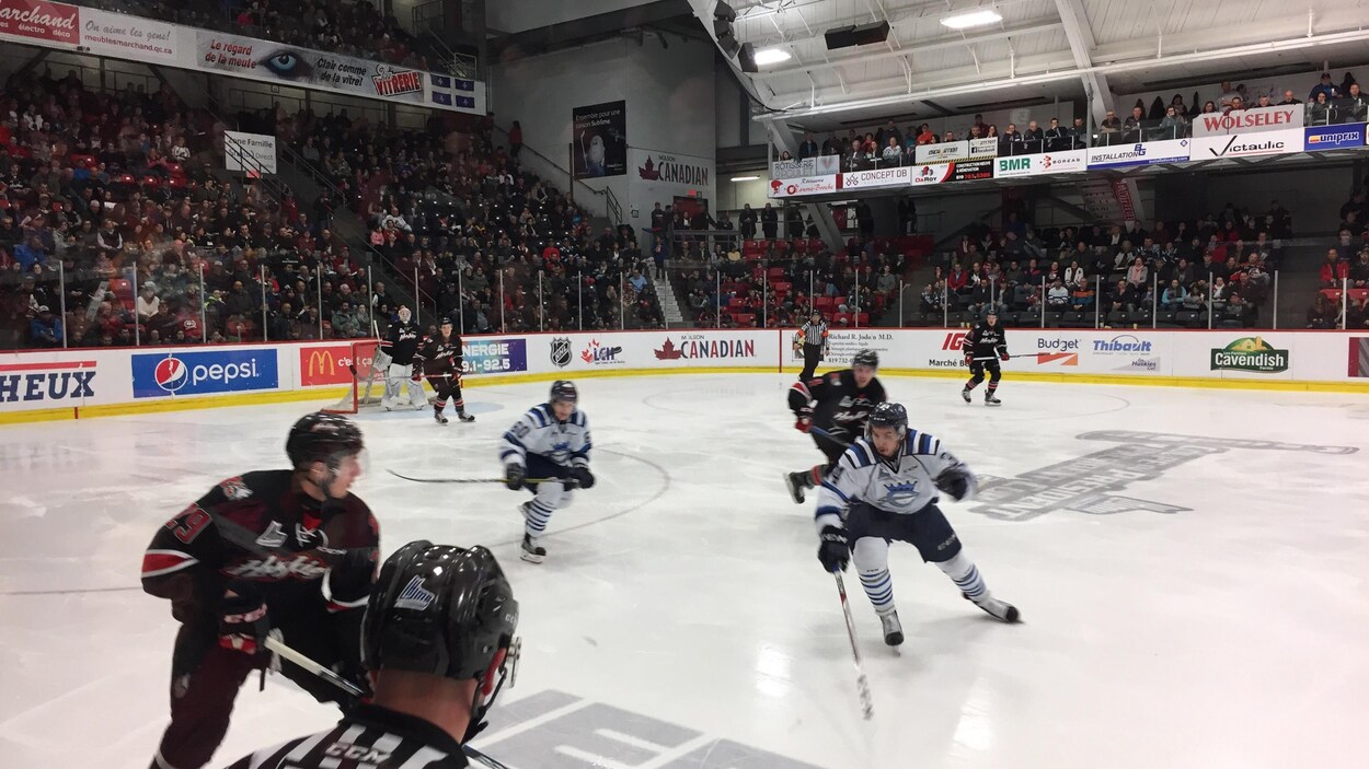 Les Huskies de RouynNoranda prennent les devants face aux Saguenéens