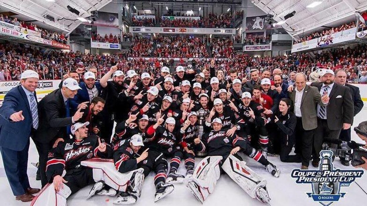 La cuvée 2015-2016 des Huskies de Rouyn-Noranda ont remporté la Coupe du Président 2016 La cuvée 2015-2016 des Huskies de Rouyn-Noranda ont remporté la Coupe du Président 2016
