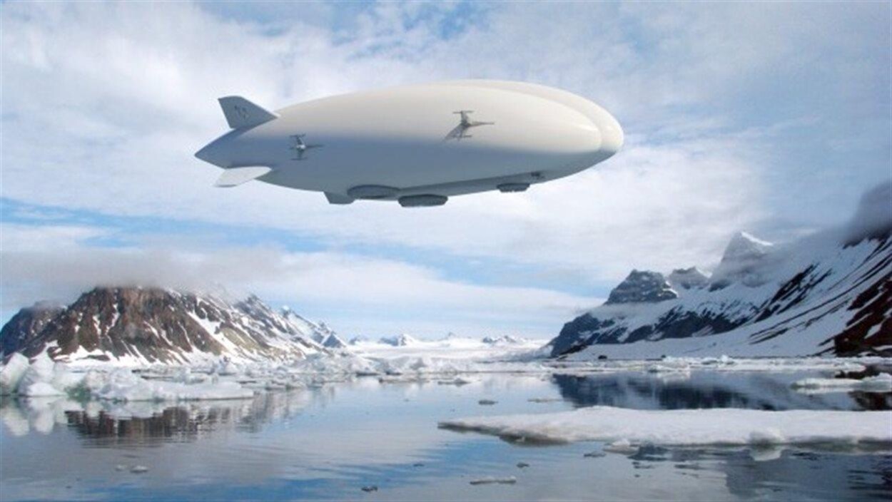 Le dirigeable conçu par Lockheed Martin.