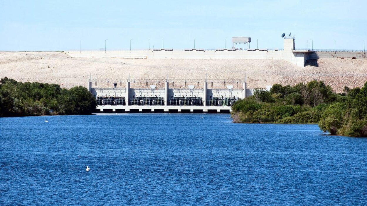 Un barrage hydroélectrique.