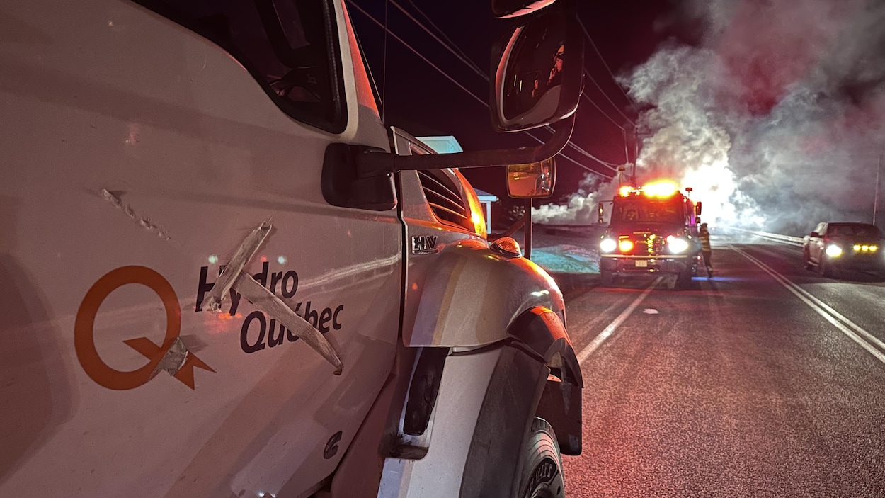 Un incendie cause une panne de courant majeure en Gaspésie