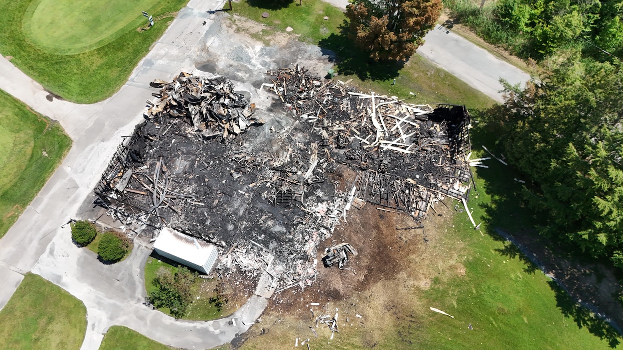 Le Club de golf de Val-des-Sources se remet de l’incendie qui a ravagé deux bâtiments