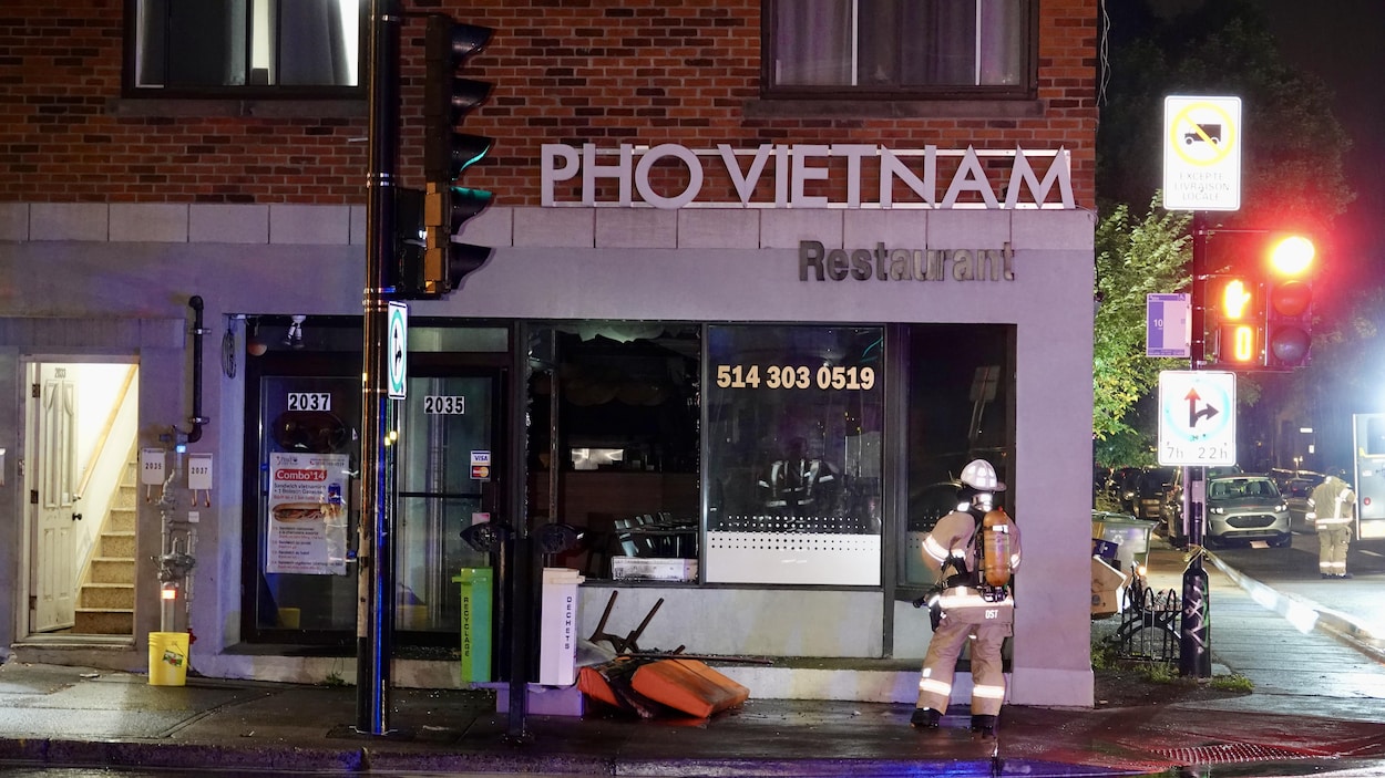 Un restaurant a été incendié dans la nuit de dimanche à lundi à Montréal