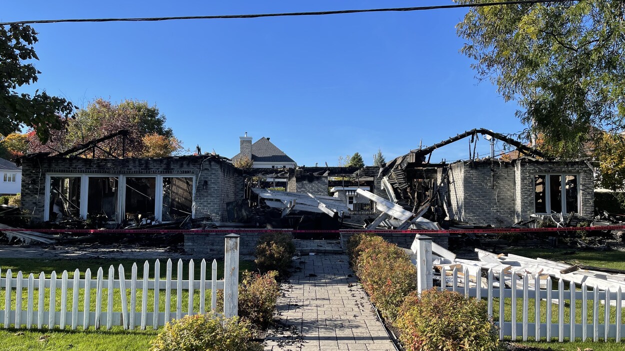 Incendie criminel à DeuxMontagnes RadioCanada.ca