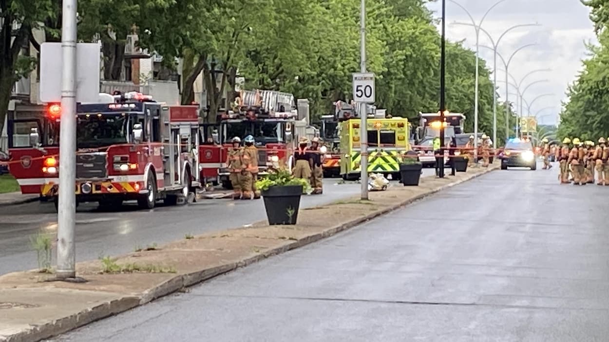 Deux enfants grièvement blessés dans un incendie à Montréal-Nord