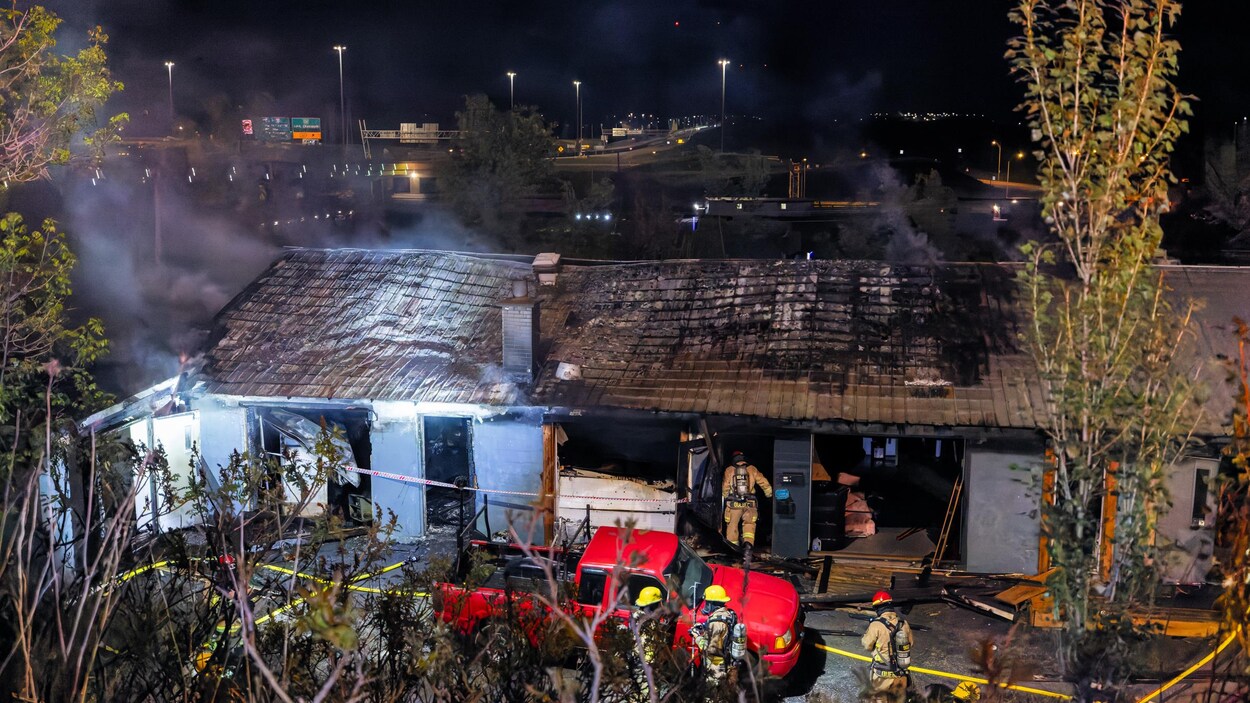 Incendie d’origine criminelle à Sainte-Foy