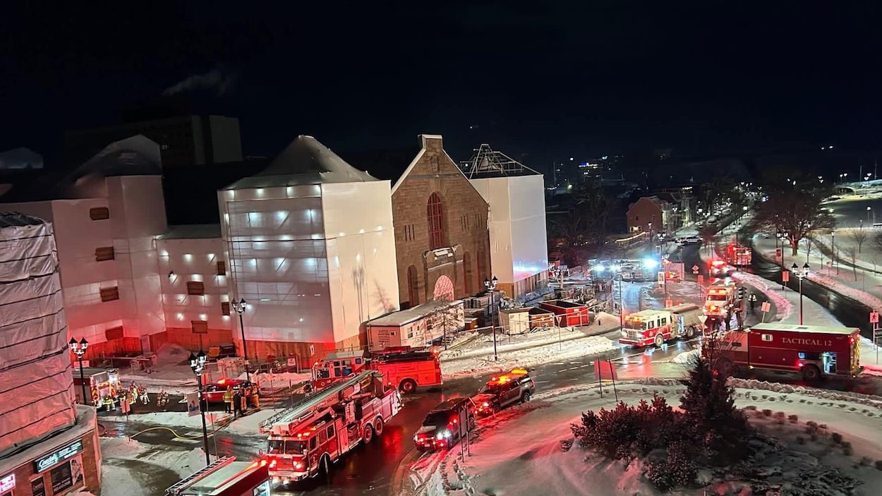 Un incendie frappe le Manège militaire d’Halifax