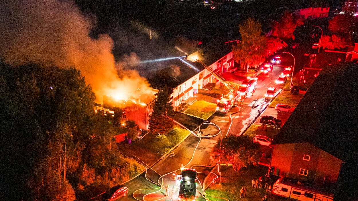 Un incendie force l’évacuation de six résidences à Port-Cartier