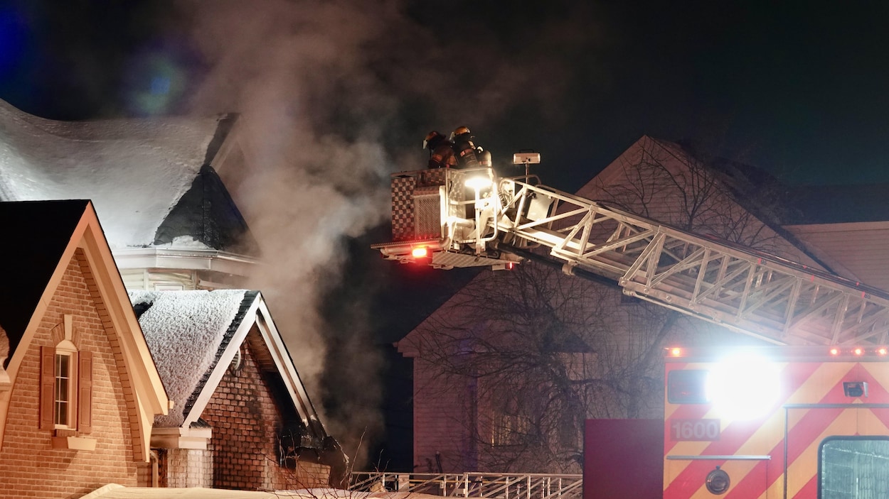 Incendie suspect d’une résidence de Laval