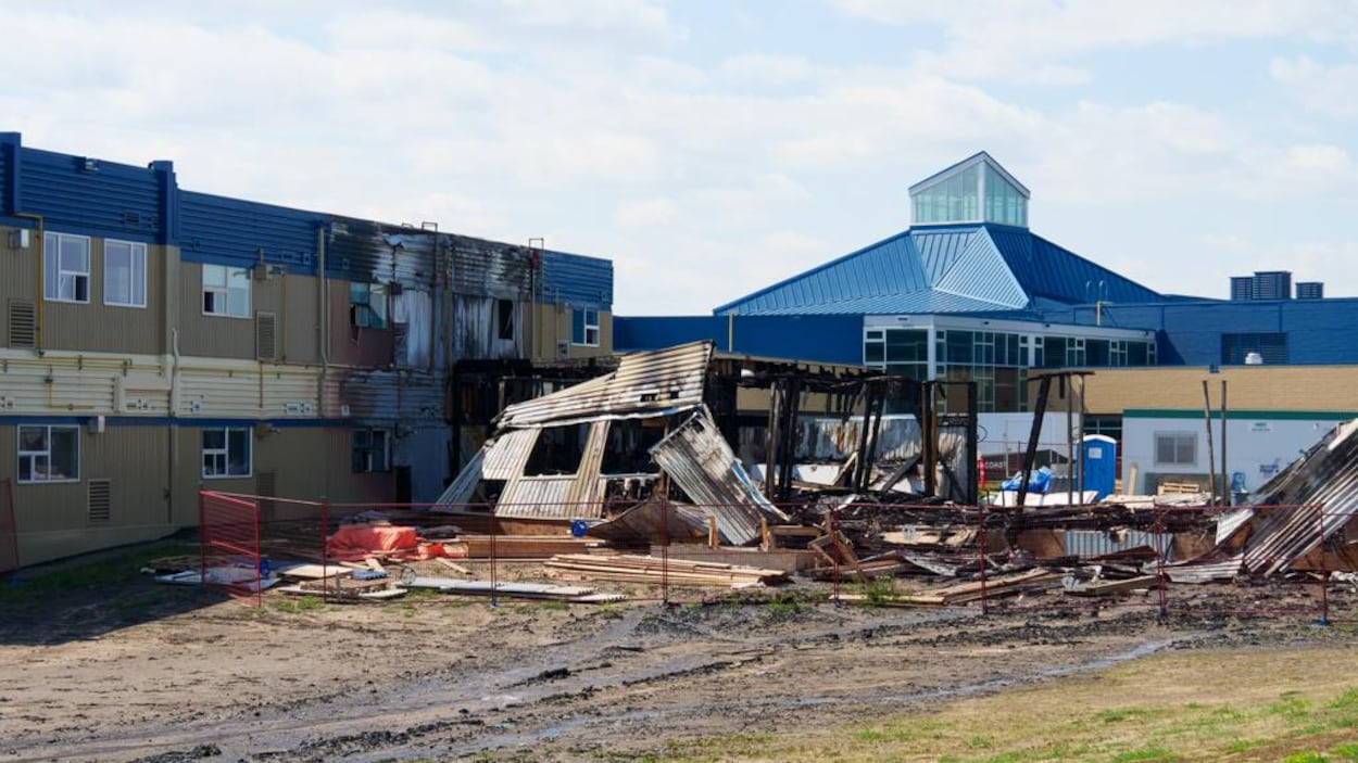 Un incendie cause de lourds dégâts à l’école secondaire catholique Bethlehem de Saskatoon
