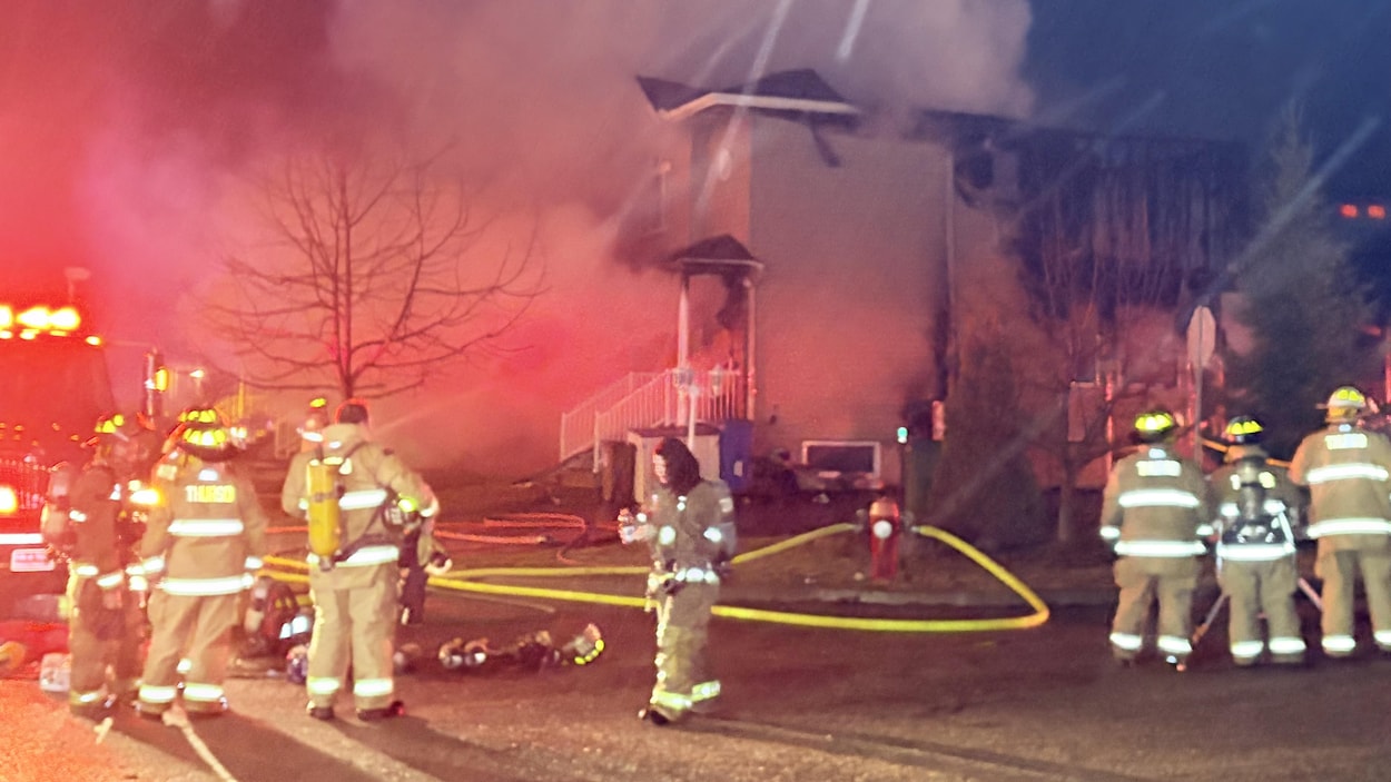 Un important incendie sème l’inquiétude à Thurso