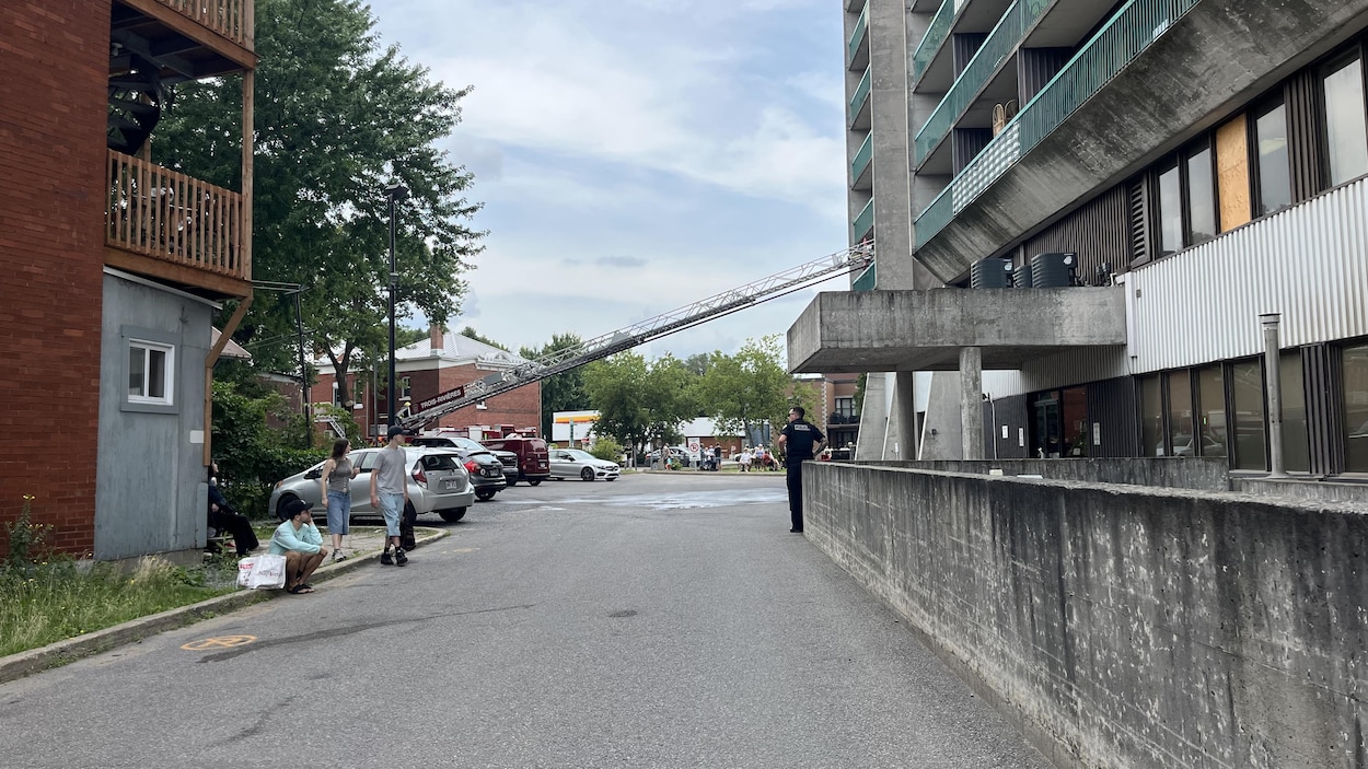 Début d’incendie dans un immeuble de 154 logements à Trois-Rivières