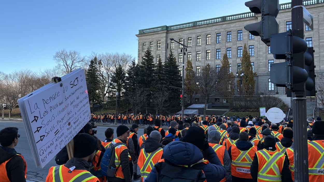 Des chantiers seront affectés par une nouvelle grève des ingénieurs du gouvernement