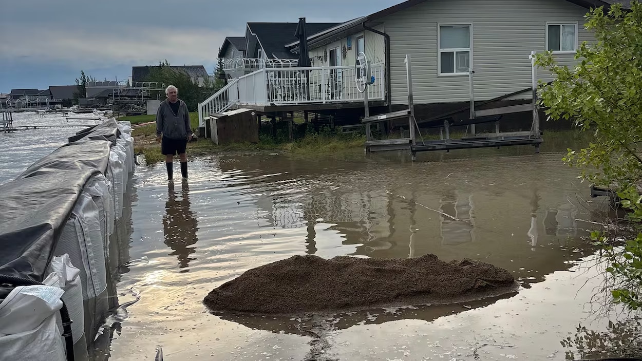 Fishing Lake atteint son niveau d’eau le plus élevé jamais enregistré