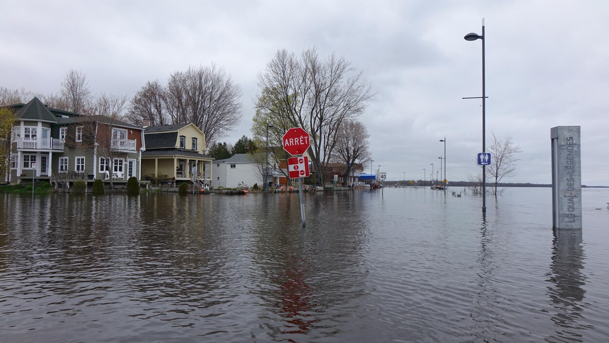 La rue JacquesCartier rouverte à la circulation Crue printanière