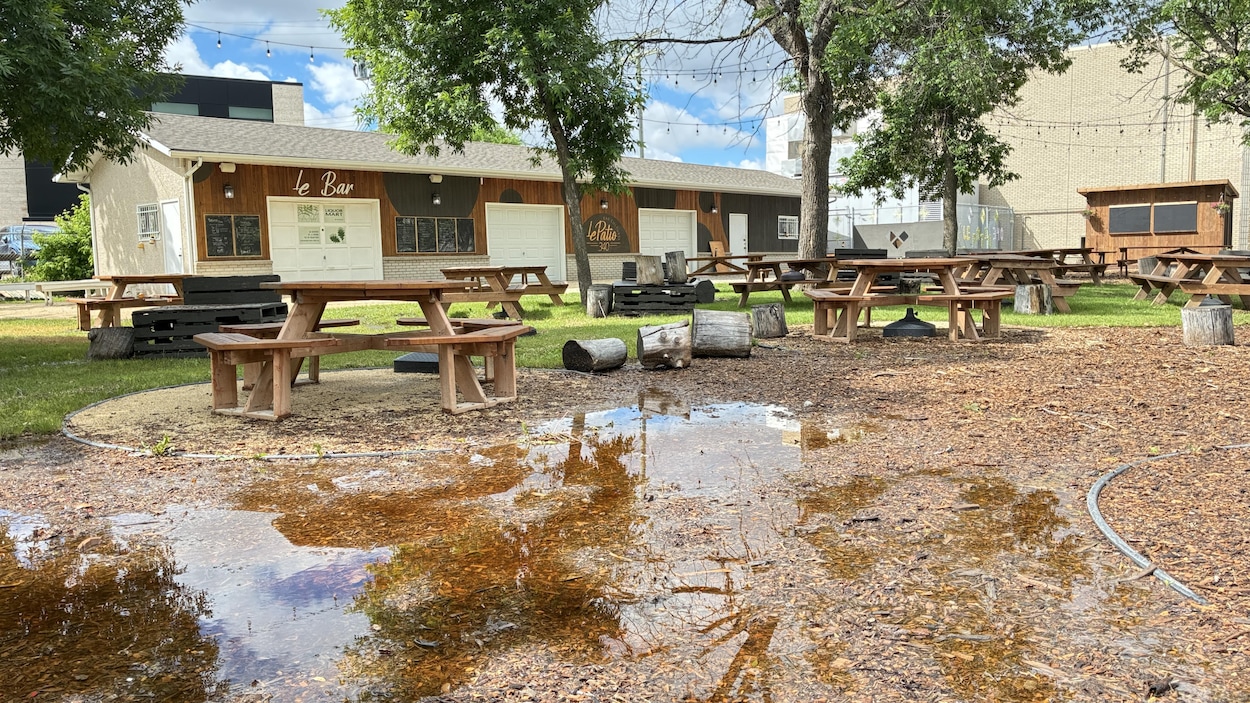 L’ouverture du Patio 340 reportée à cause d’une inondation causée par la tempête de mardi