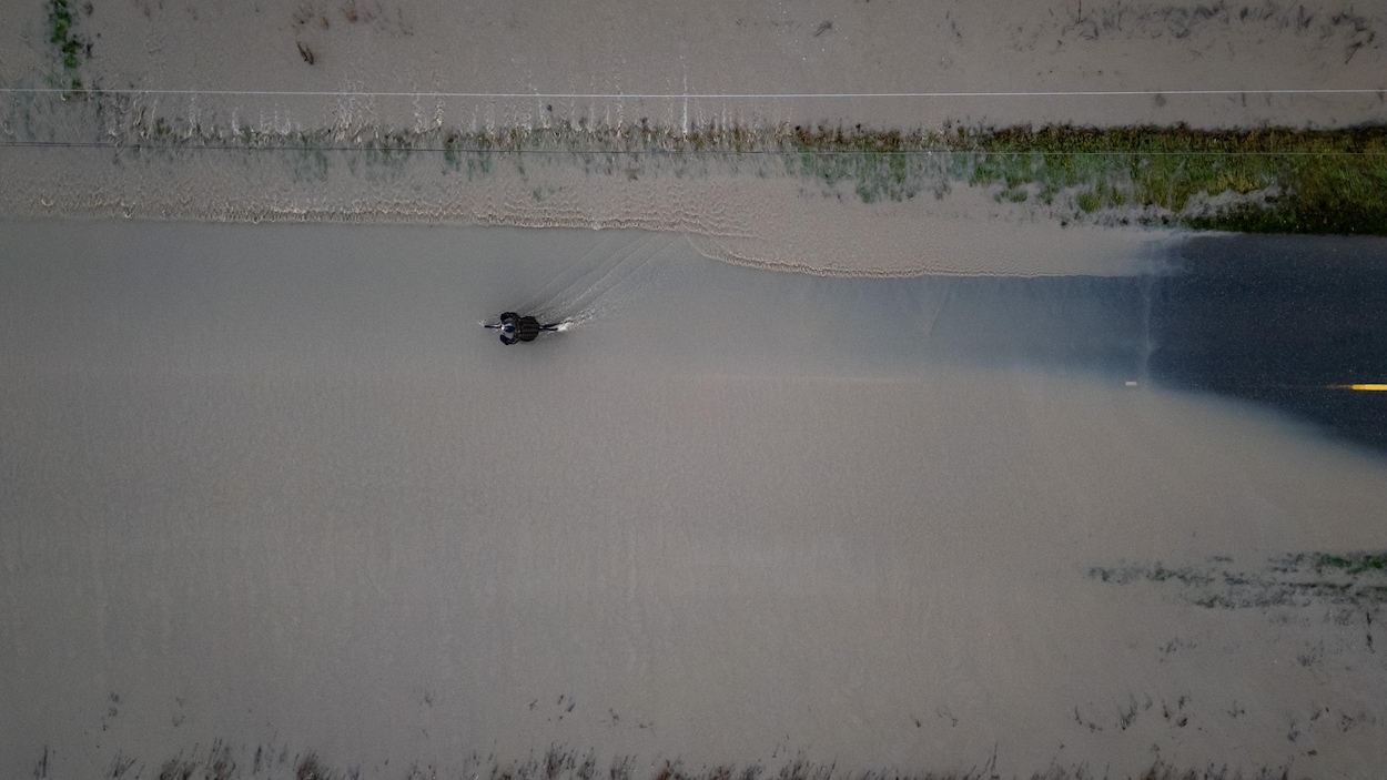 Inondations en C.-B. : le niveau de la rivière Sumas a commencé à baisser