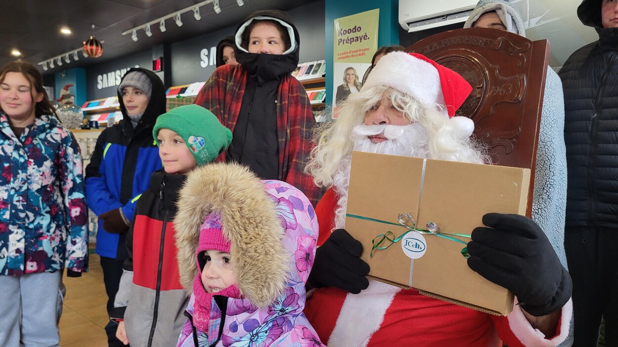 Une boutique de Shawinigan généreuse à l'image du père Noël