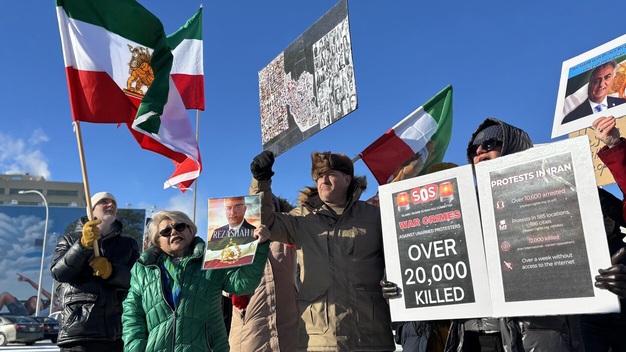 La diaspora iranienne à Winnipeg réclame toujours un soutien international face à Téhéran
